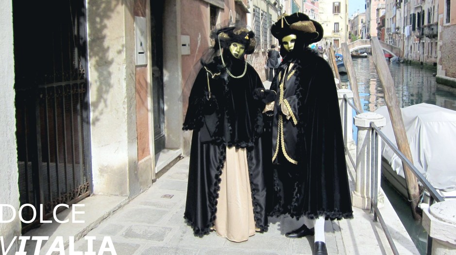 Venezia street during famous carnival