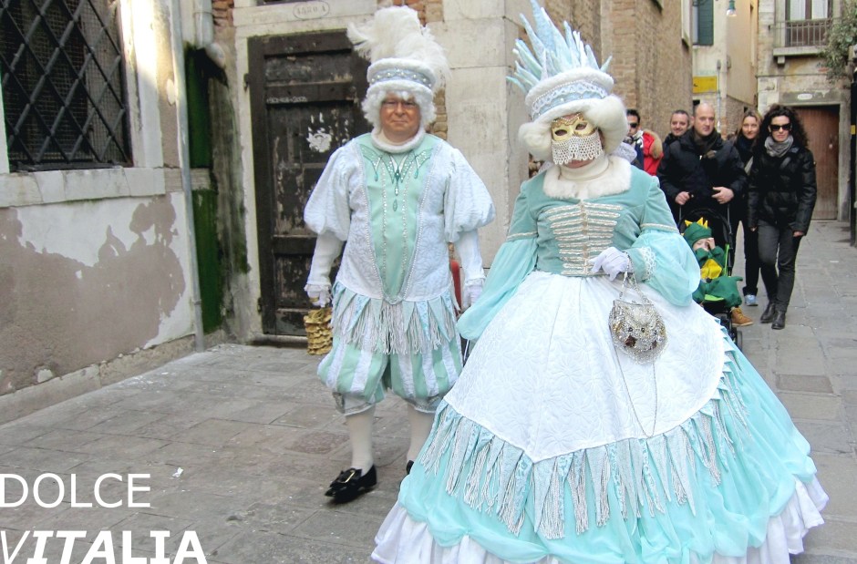 Streets of Veniezia during carnival